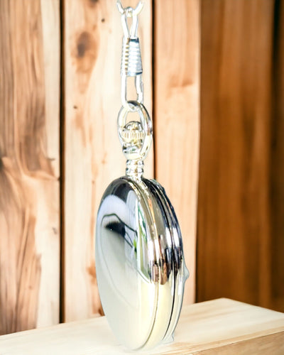 Silverfickur med kvartsverk och möjlighet till gravyr