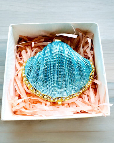 Skarbiec Wspomnień Muszelka - Smyckeskrin med möjlighet till personlig gravyr, present