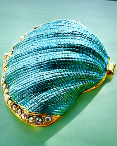 Skarbiec Wspomnień Muszelka - Smyckeskrin med möjlighet till personlig gravyr, present