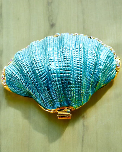 Skarbiec Wspomnień Muszelka - Smyckeskrin med möjlighet till personlig gravyr, present