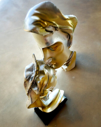 Figurka "Elegans i Sten" färg silver - Dekorativ med Graveringsalternativ, 2 storlekar att välja mellan