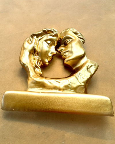 Figur "Złote Złączenie" - 13,5 cm hög, Dekorativ med Graveringsalternativ