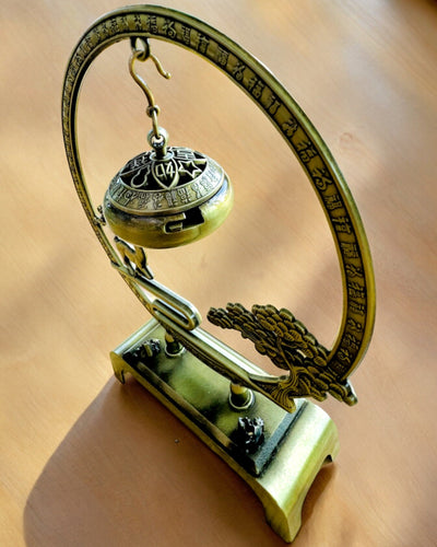 Elegant Metallhållare För Rökelse "Stor Frid" - möjlighet till personlig gravyr