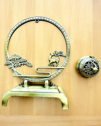 Elegant Metallhållare För Rökelse "Stor Frid" - möjlighet till personlig gravyr