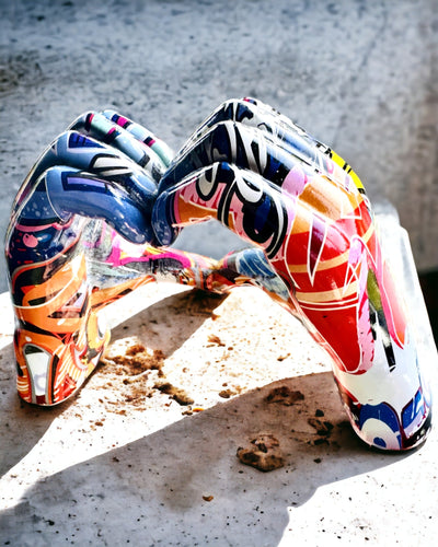 Dekorativ figur Färggrepp Dekorativt Handtag ArtBrace - möjlighet till gravyranpassning, som present