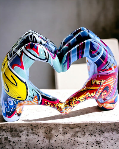 Dekorativ figur Färggrepp Dekorativt Handtag ArtBrace - möjlighet till gravyranpassning, som present