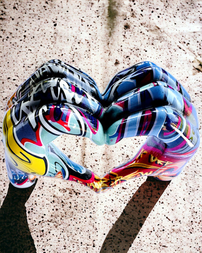 Dekorativ figur Färggrepp Dekorativt Handtag ArtBrace - möjlighet till gravyranpassning, som present