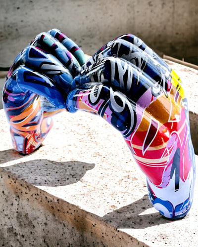 Dekorativ figur Färggrepp Dekorativt Handtag ArtBrace - möjlighet till gravyranpassning, som present