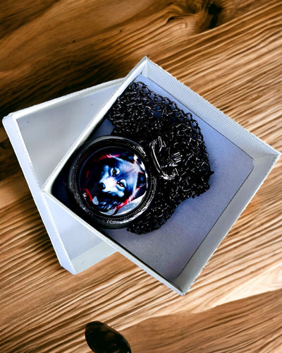 Fickur "Lupus Stellar" med graveringsalternativ