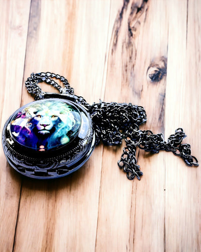 Fickur "Majesty Lion" med Graveringsmöjlighet