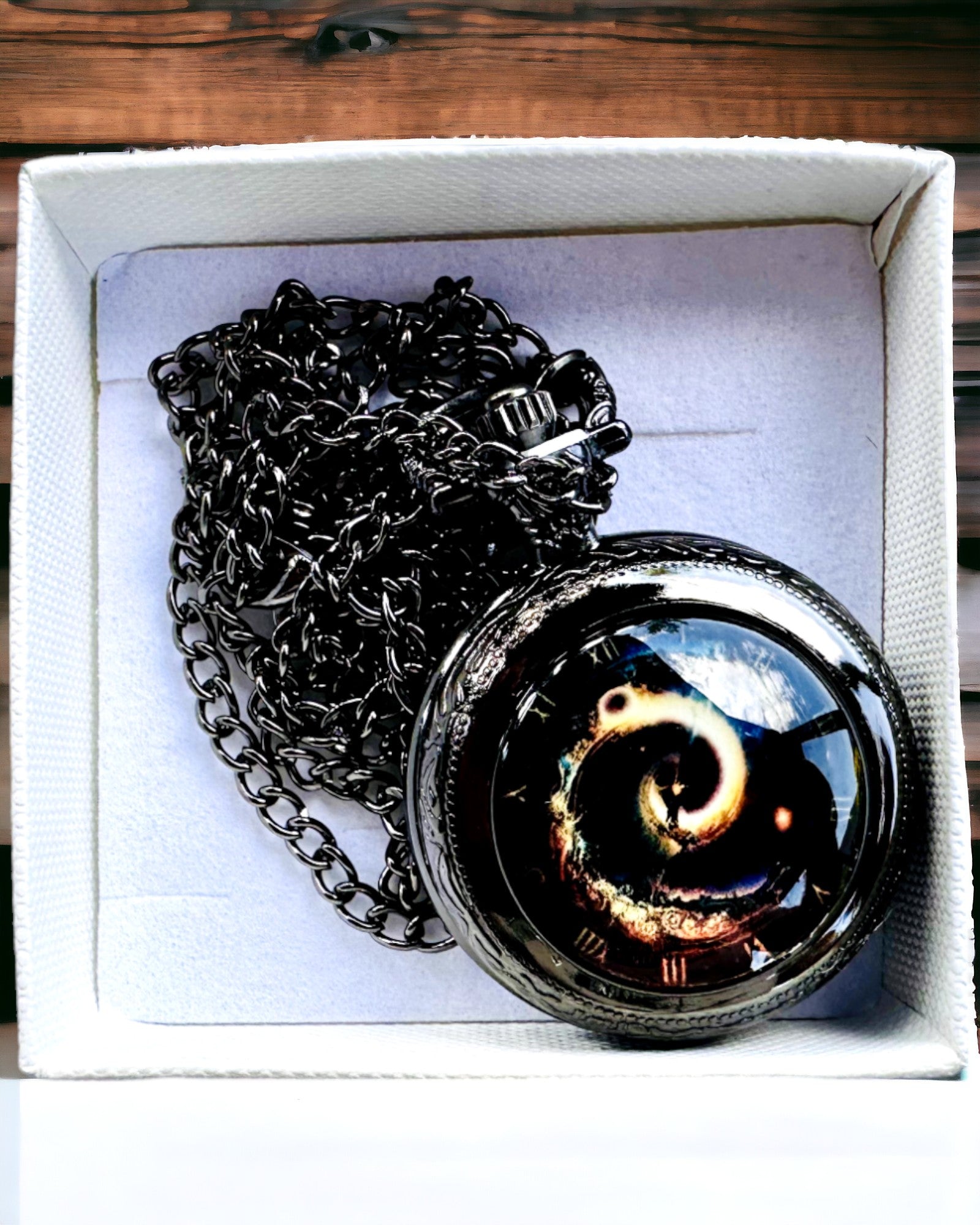 Fickur "Galactic Eye" med personlig gravyr