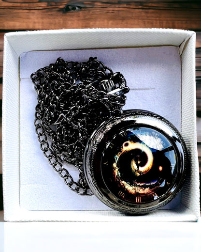 Fickur "Galactic Eye" med personlig gravyr