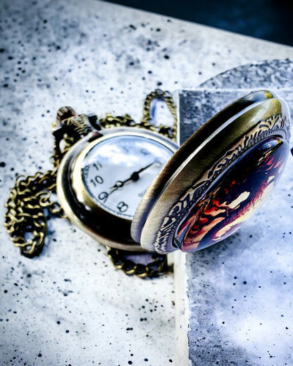 Fickur "Dragon's Twilight" personlig anpassning med gravyr