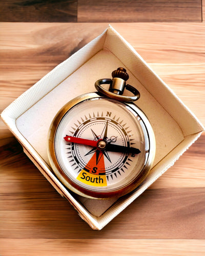Fickkompass "Orient Express" med Graveringsmöjlighet