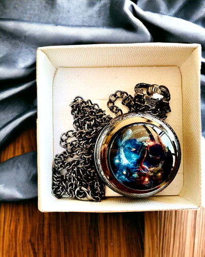 Fickur Kosmisk "Galactic Timekeeper" - möjlighet till personlig gravyr