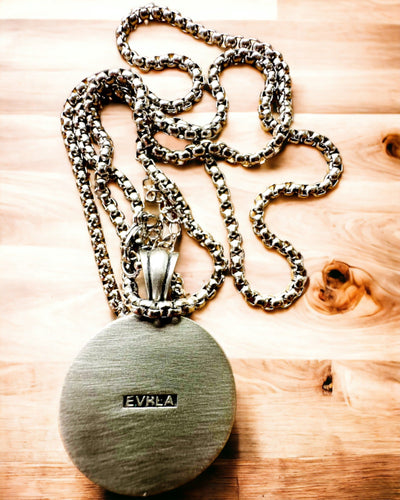 Kompasshalsband "Eurla" - möjlighet till personlig gravyr