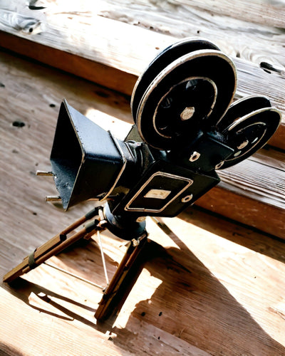 Retro Kamera "Filmisk Nostalgia", möjlighet till personlig gravyr