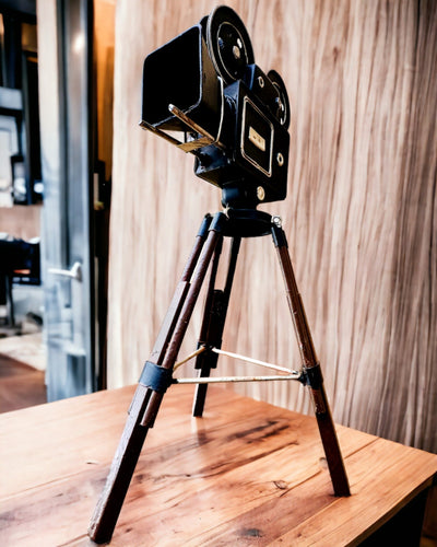 Retro Kamera "Filmisk Nostalgia", möjlighet till personlig gravyr