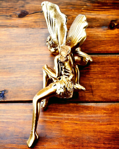 Lilla Gyllene Drömälvan – Figur med Graveringsmöjlighet