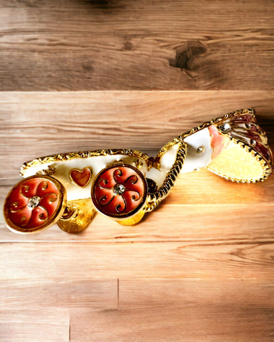 Liten Sagolik Vagn för smycken, skatter - Kunglig Elegans, personalisering med gravyr