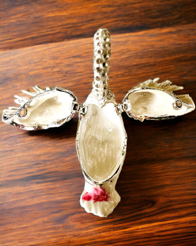 Elegant Smyckeskrin "Svanens Juvel" - personalisering med gravyr