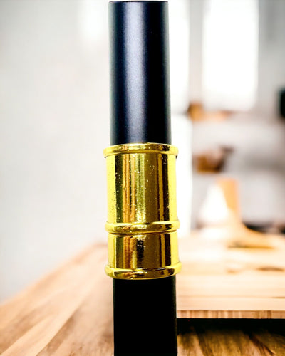 Luksusowa Laska med Guldhandtag i Form av en Blomma – Elegant och Moderiktig, 93 cm