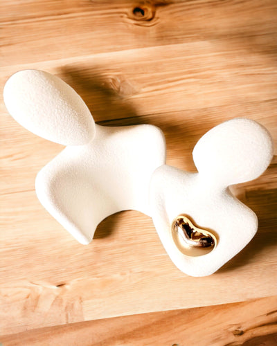 "Kärlek i hjärtat – Keramiska Familjefigurer", möjlighet till gravyrpersonalisering