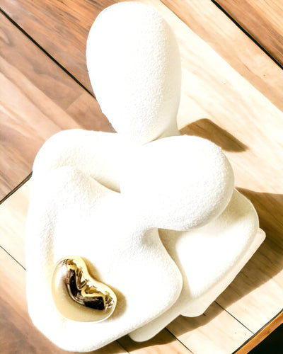 "Kärlek i hjärtat – Keramiska Familjefigurer", möjlighet till gravyrpersonalisering