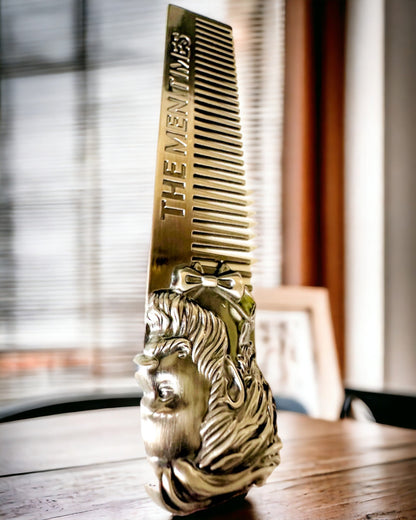 GroomMaster - Elegant Metallkam med Gravyr, personlig anpassning med gravyr