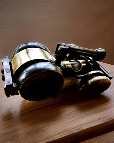 Binocular Nautica - Exklusivt Vintage-tillbehör - Handgjord med Graveringsalternativ, kontorsdekoration, premium