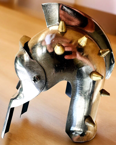 Gladiatormask Riddare "Sparta" - möjlighet till personlig gravyr