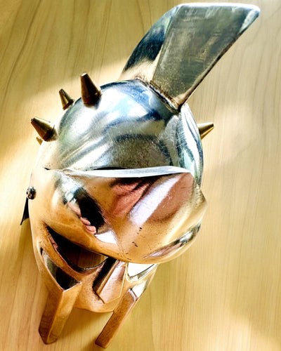 Gladiatormask Riddare "Sparta" - möjlighet till personlig gravyr