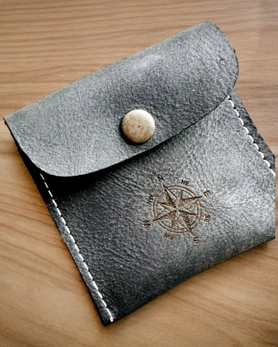 Fodral för fickur eller kompass Resenär - möjlighet till personlig gravyr