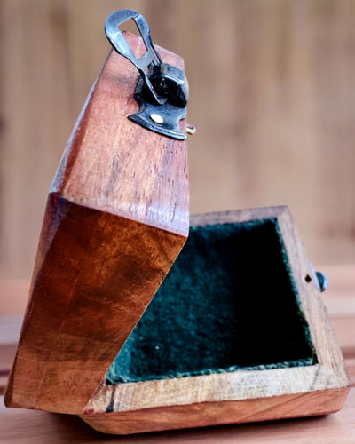 Trälåda för kompakt kompass "Maritime" - möjlighet till personlig gravyr