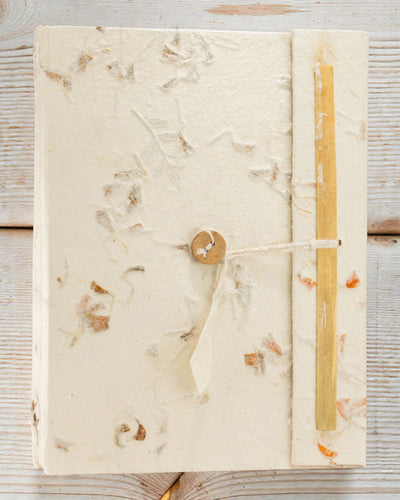 Stor Lokta-anteckningsbok Botanisk blomning – Blommor (45 blad, 21 x 15 cm)