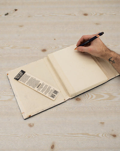 Stor Lokta-anteckningsbok Botanisk blomning – Blommor (45 blad, 21 x 15 cm)