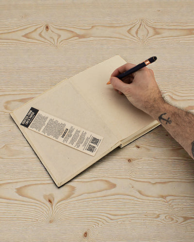 Stor Lokta-anteckningsbok Inspirationer – Andning (45 blad, 21 x 15 cm)