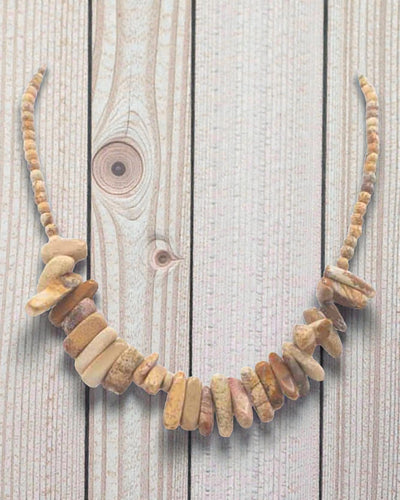 Longstone ädelstenshalsband – kartsten