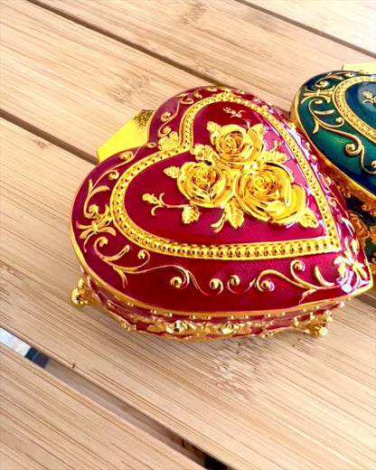 Smyckeskrin "Royal Elegance" - med gravyralternativ som present, 3 varianter att välja mellan
