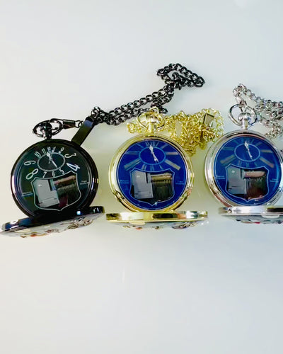 Fickur "Astrum Temporis" - Guldinramning. Möjlighet till personlig gravyr