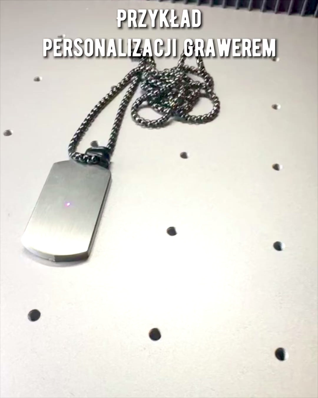 Herrhalsband Elegant Styrka - personalisering med gravyr som present