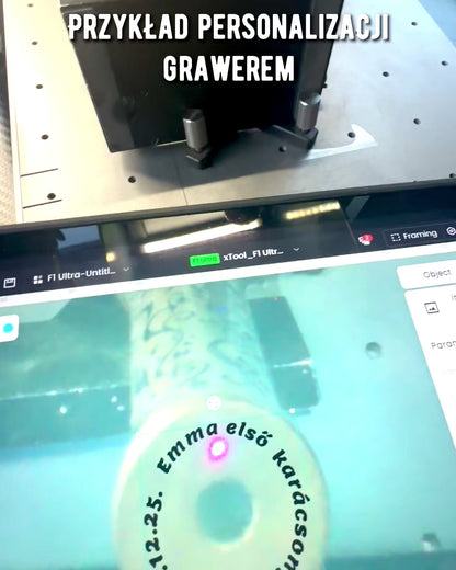 Vintage kalejdoskop ”Emerald Dreams”, 15 cm – handgjord, med möjlighet till personlig gravyr som present