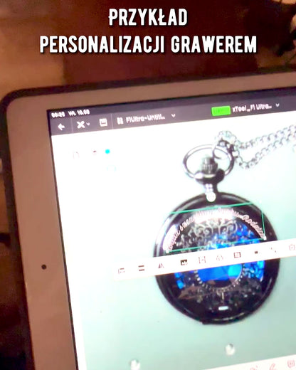 Fickur "Eternum", personalisering som present med gravyr