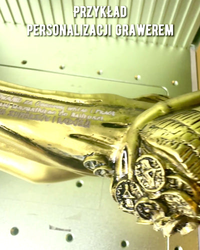 "Staty av Gudinnan Abundancji" - Dekorativ Hartsstaty av Fortuna för Hem och Kontor