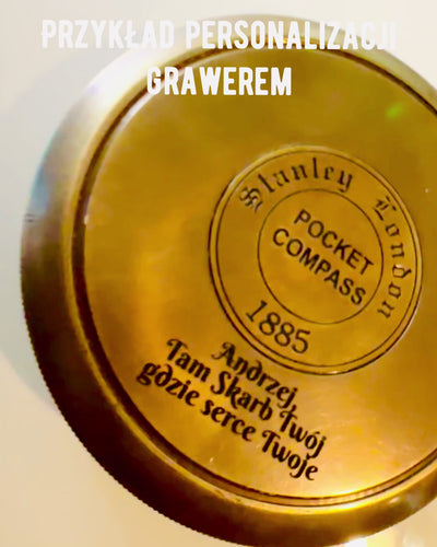 Sjökompass "Stanley Marine London" med personaliseringsalternativ, 2 varianter att välja mellan