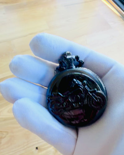 Elegant Fickur Motorcykelpassion, möjlighet till personlig gravyr