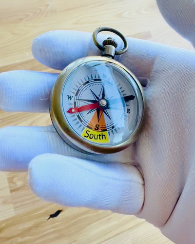 Fickkompass "Orient Express" med Graveringsmöjlighet