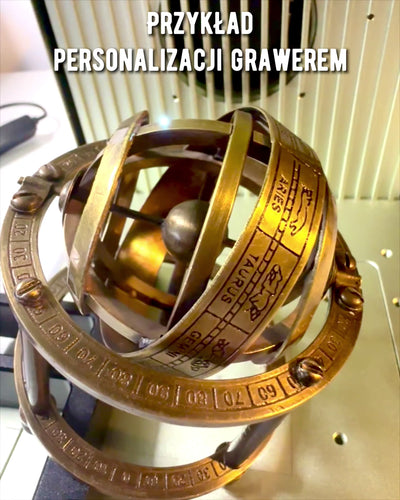 Astronomisk klocka "Kosmisk Harmoni" - möjlighet till personlig gravyr