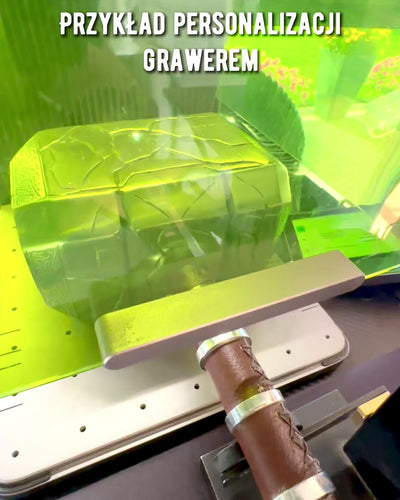 Mjölnir "Chief" - Handgjord hantverkshammare, anpassad med gravyr som present