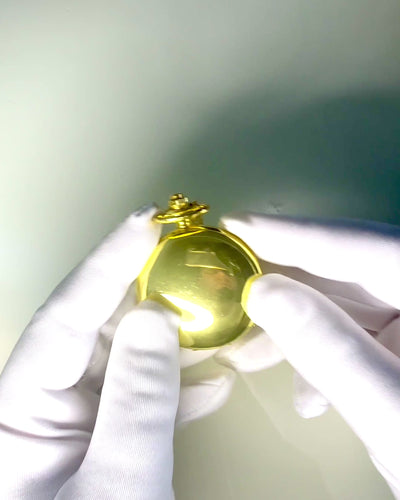 Fickur i vintage-stil i guld med möjlighet till gravyr